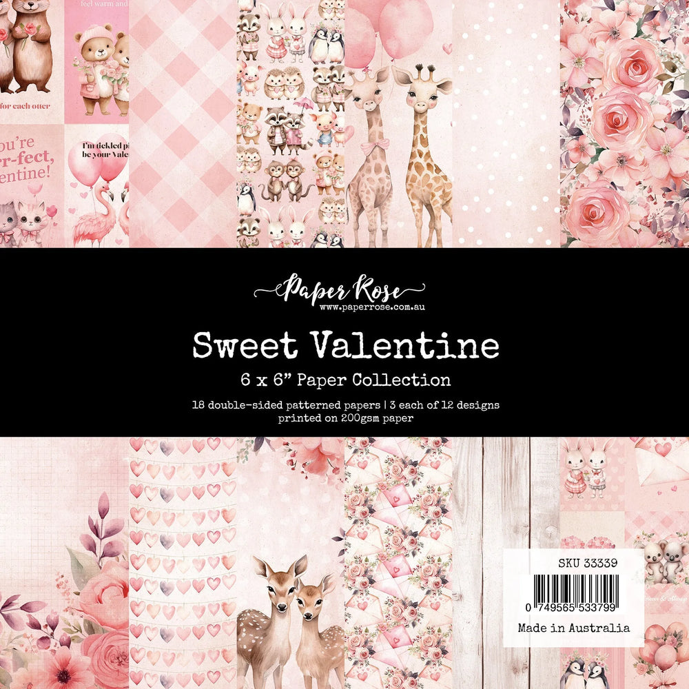 Sweet Valentine 6x6 Paper Collection 33339 — Ecstasy Crafts