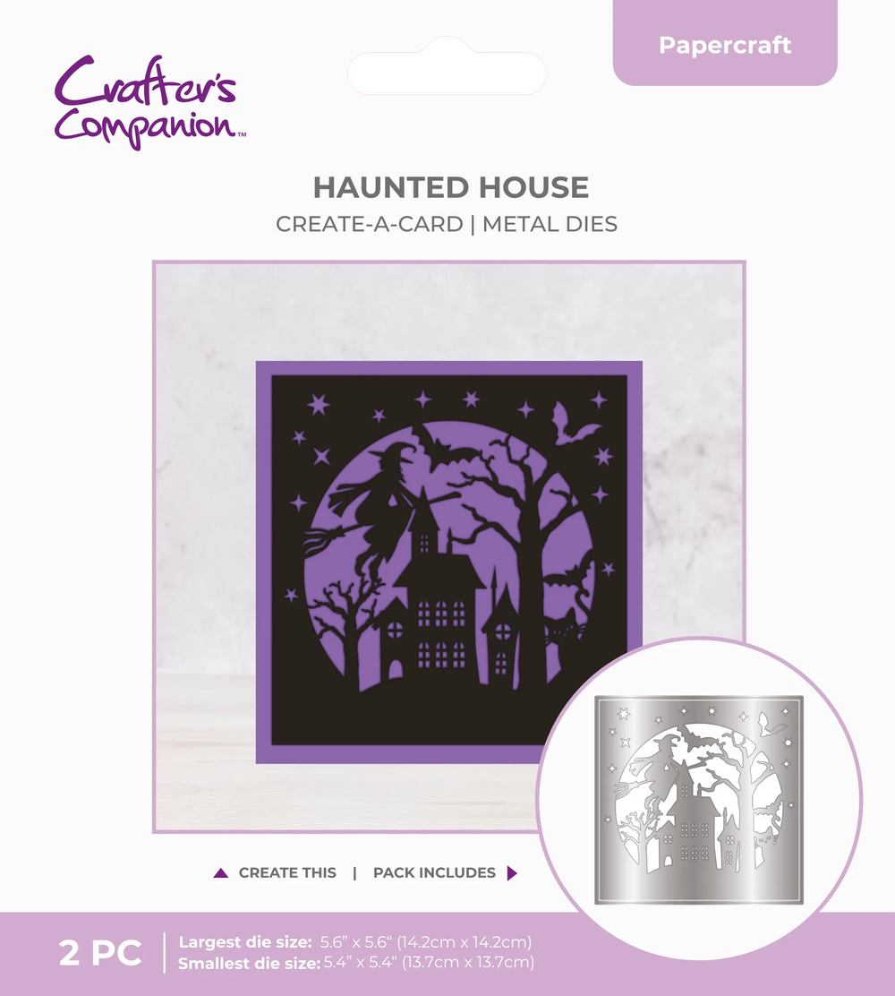 Crafter's Companion Create a Card Die Set Haunted House