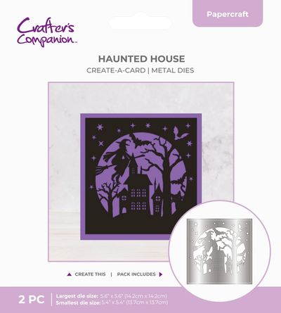 Ensemble de matrices « Maison hantée » pour créer des cartes - Crafter's Companion