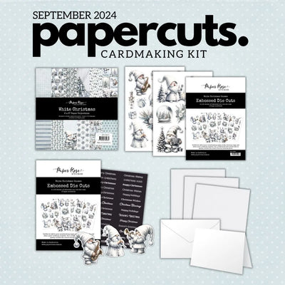 Papier Découpé - Kit de fabrication de cartes - Septembre 2024