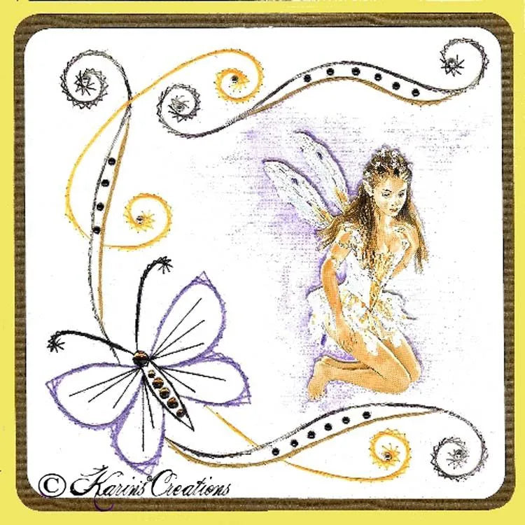KC Embroidery Pattern - Butterfly Swirls — Ecstasy Crafts