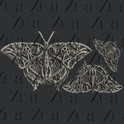 Zuri Designs Papillon Steampunk