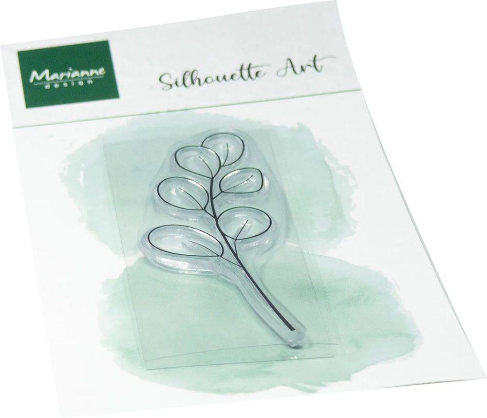 Marianne Design Art Silhouette - Tampon - Branche d'eucalyptus