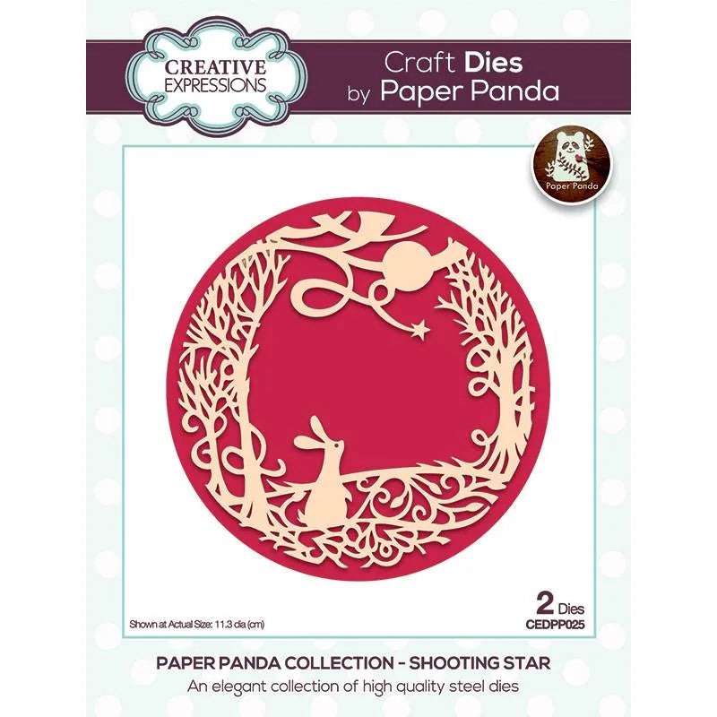 Paper Panda Shooting Star Craft Die — Ecstasy Crafts