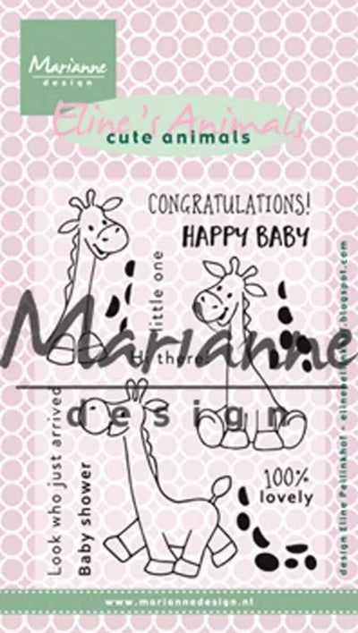 Tampons Marianne Design Eline's Girafe