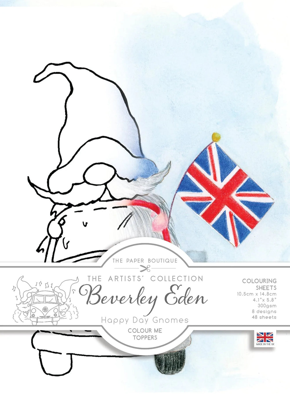 The Paper Boutique Happy Day Gnomes Colour Me Toppers Collection — Ecstasy Crafts