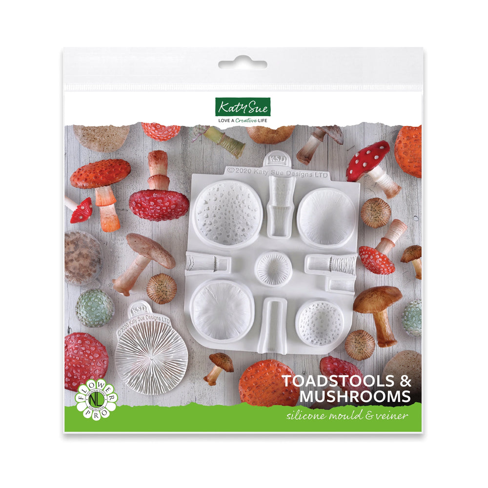Flower Pro Toadstools and Mushrooms Mould and Veiner — Ecstasy Crafts