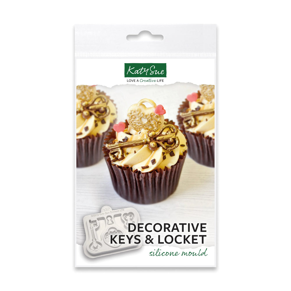 Decorative Keys & Locket Silicone Mould — Ecstasy Crafts