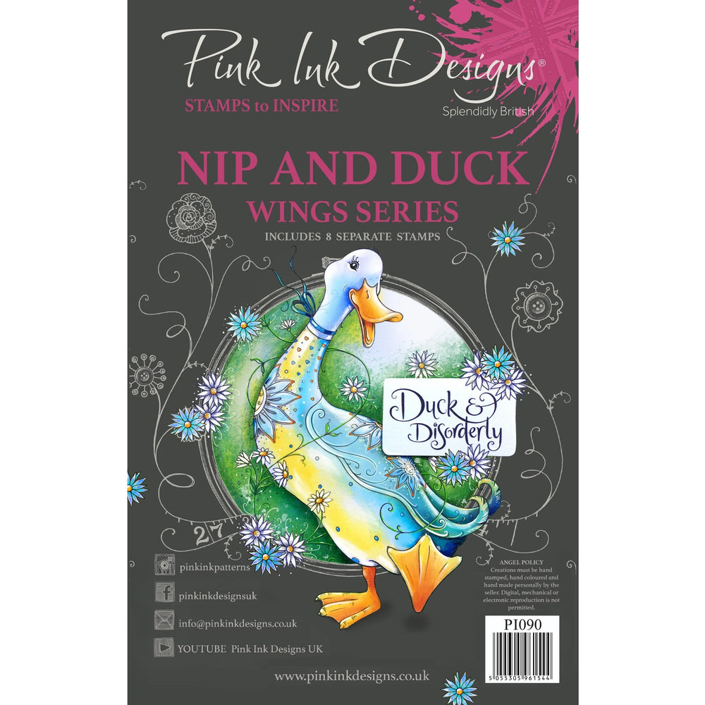 Nip & Duck Jeu de tampons transparent A5