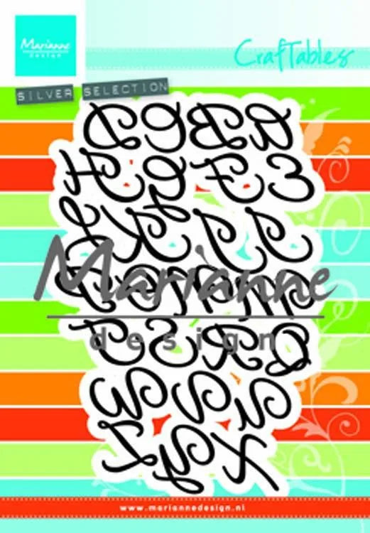 Marianne Design Craftables Alphabet Classique Majuscules