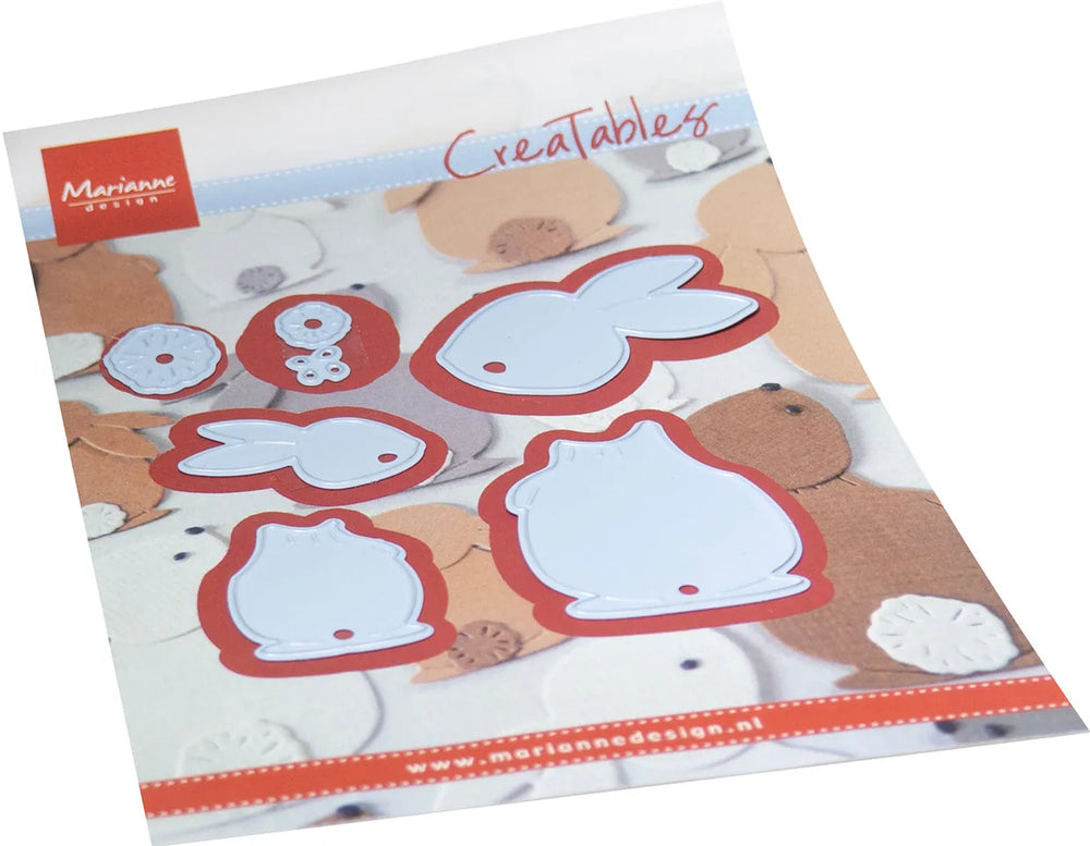 Marianne Design Creatables Die - Bunnies — Ecstasy Crafts