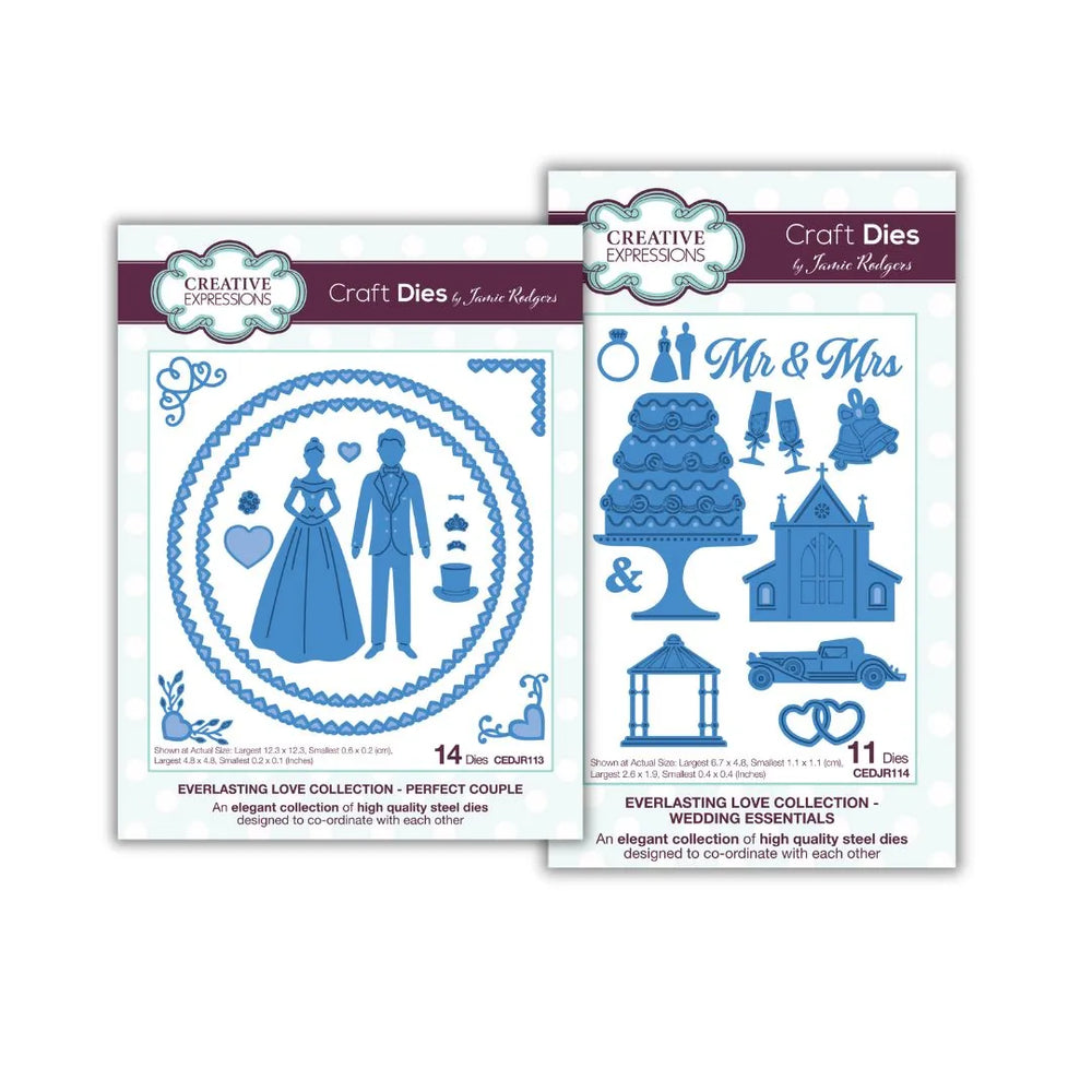 Jamie Rodgers Wedding Die Set — Ecstasy Crafts