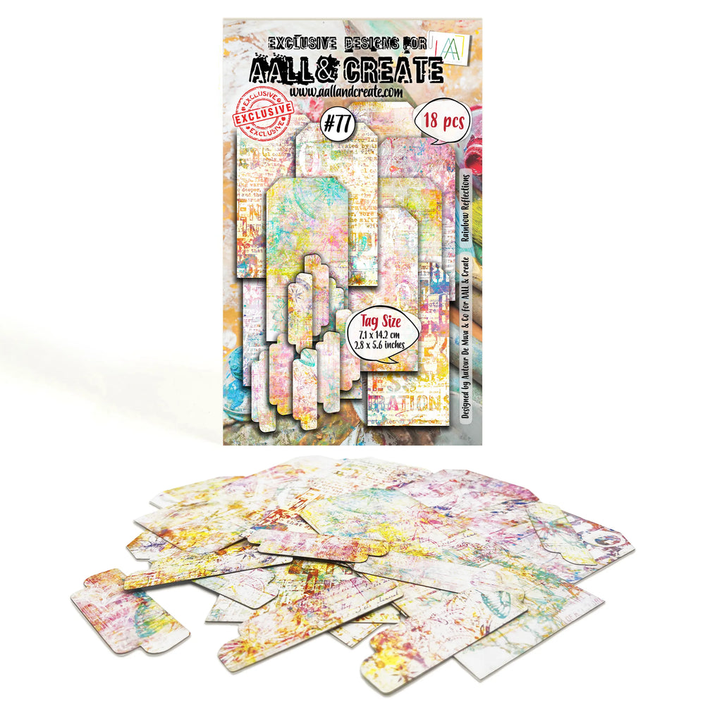 AALL and Create - Ephemera Die-Cuts - Rainbow Reflections — Ecstasy Crafts