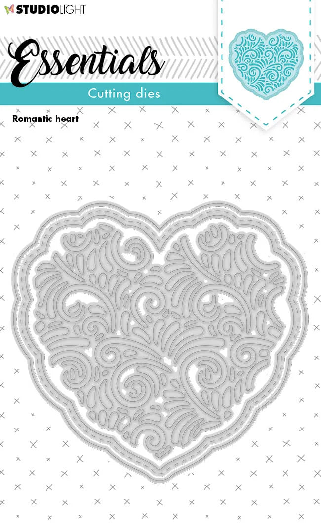 Moule de découpe SL Cœur romantique Essentiels 102x97x1mm 3 PIÈCES no 220