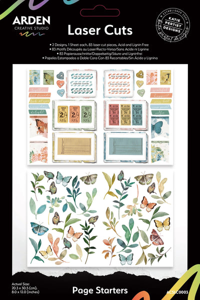 Arden Creative Studio Page Starters Découpes Laser
