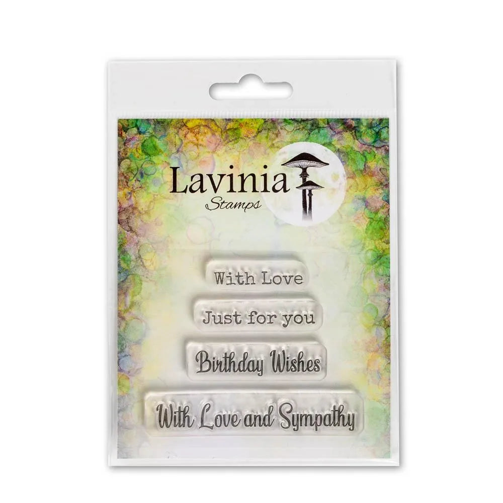 Lavinia Stamps - Heartfelt Verses — Ecstasy Crafts