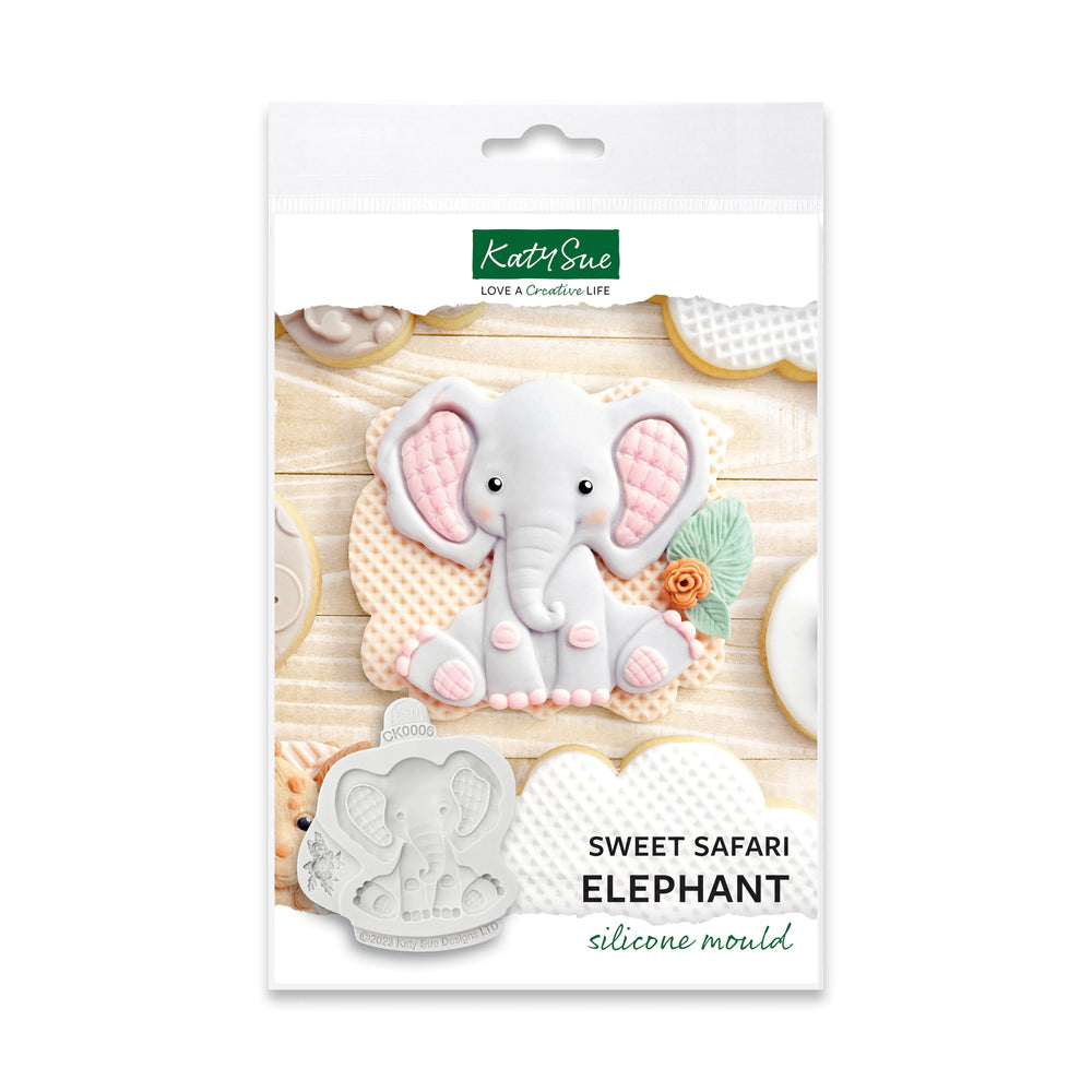 Sweet Safari Elephant Silicone Mould — Ecstasy Crafts