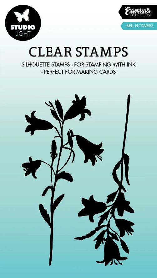 Tampons transparents SL Fleurs de cloche Essentiels 61x92.6x3mm 2 PIÈCES no 431