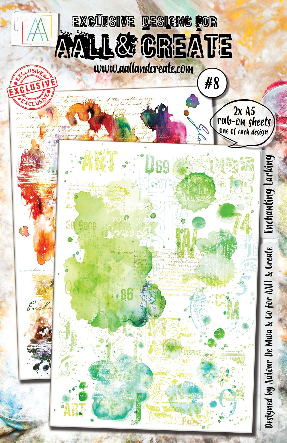 AALL and Create Rub-Ons - Enchanting Larking