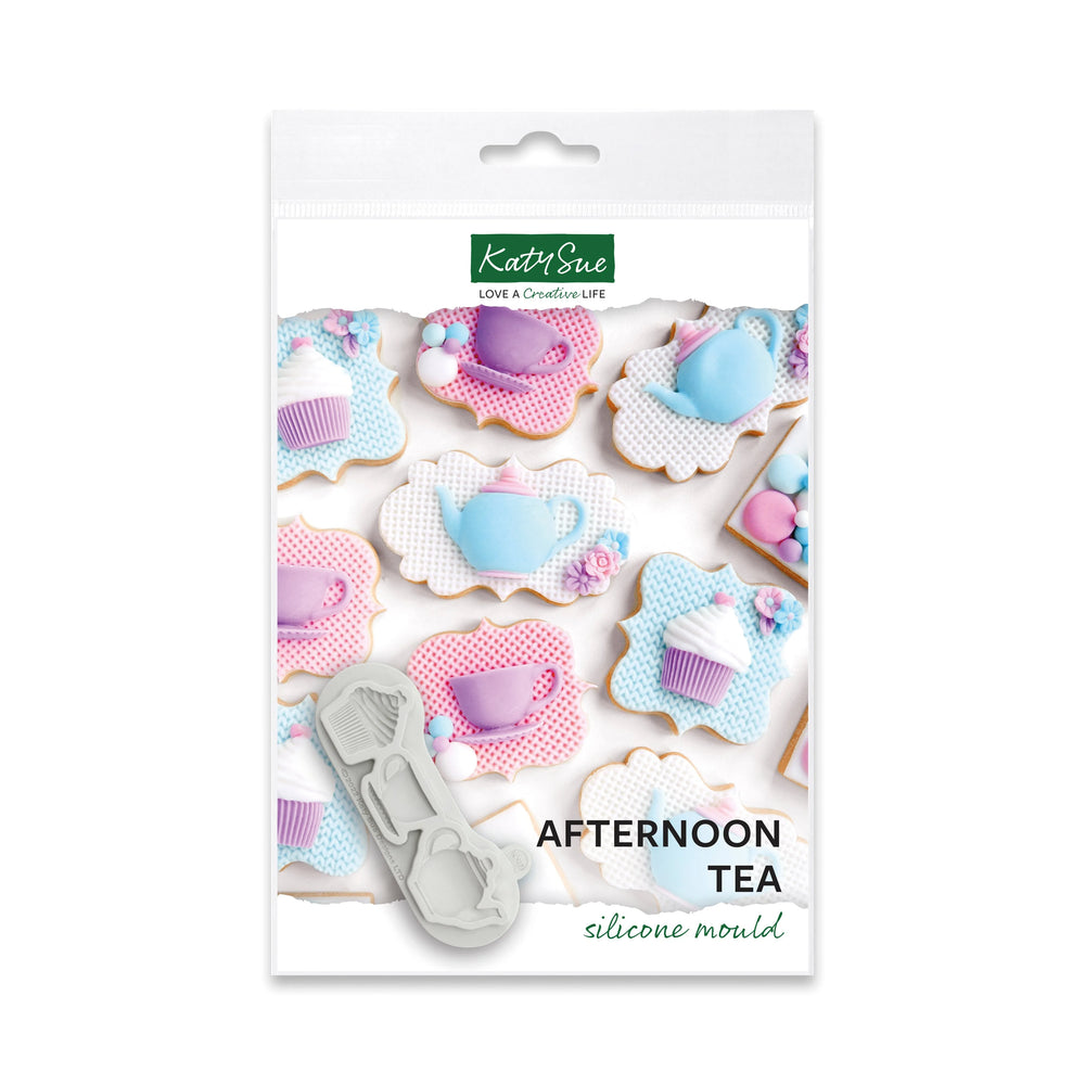 Afternoon Tea Silicone Mould — Ecstasy Crafts