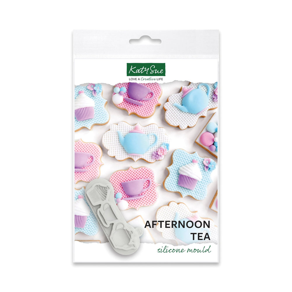 Afternoon Tea Silicone Mould — Ecstasy Crafts