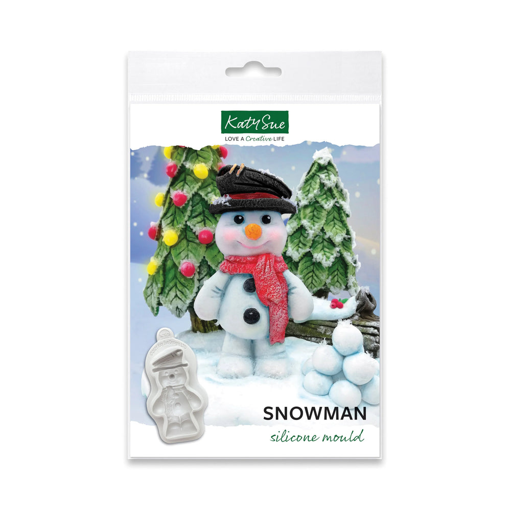Snowman Silicone Mould — Ecstasy Crafts