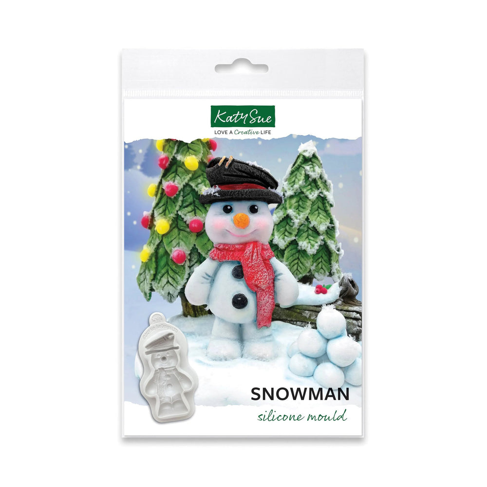 Snowman Silicone Mould — Ecstasy Crafts
