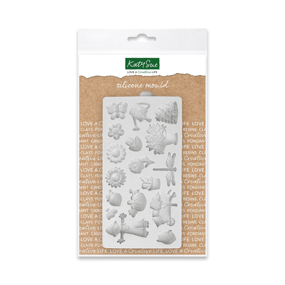 Miniature In the Garden Silicone Mould — Ecstasy Crafts