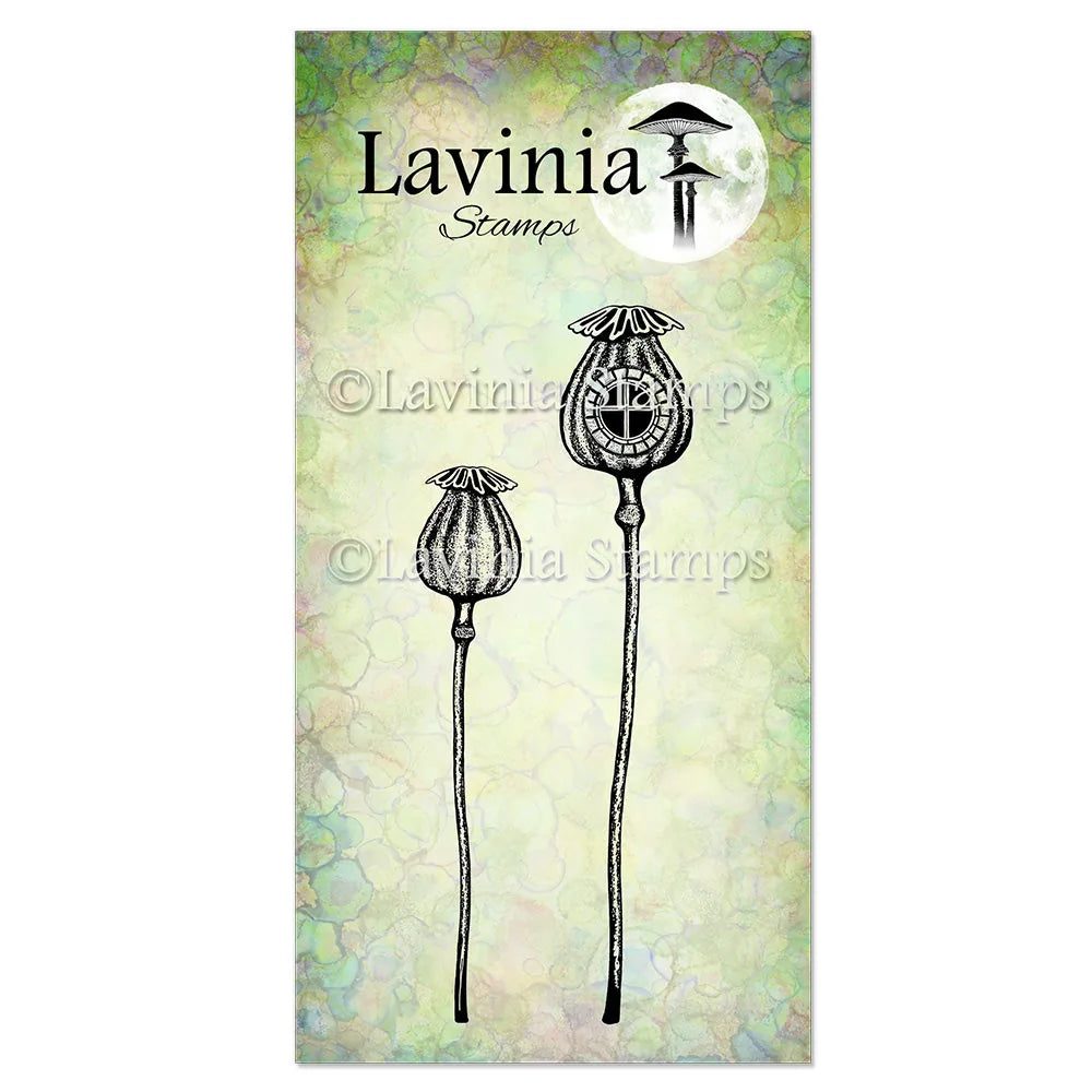Lavinia Stamps - Poppy Dwellings Stamp — Ecstasy Crafts