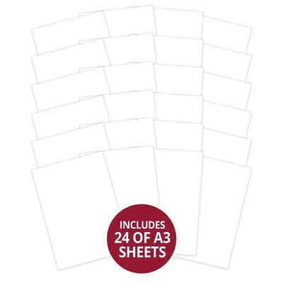 Adorable Scorable - Craie Blanche A3 x 24 feuilles