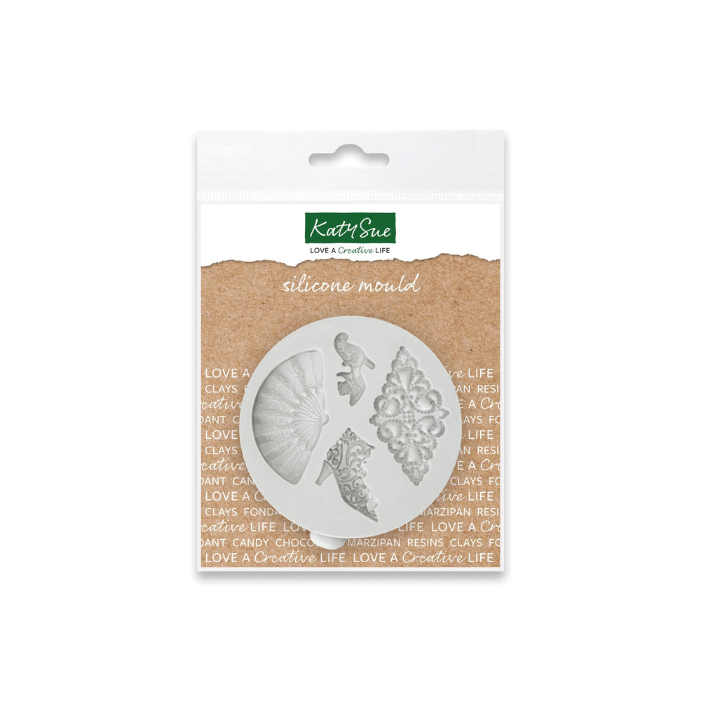 Miniature Vintage Accessories Silicone Mould — Ecstasy Crafts