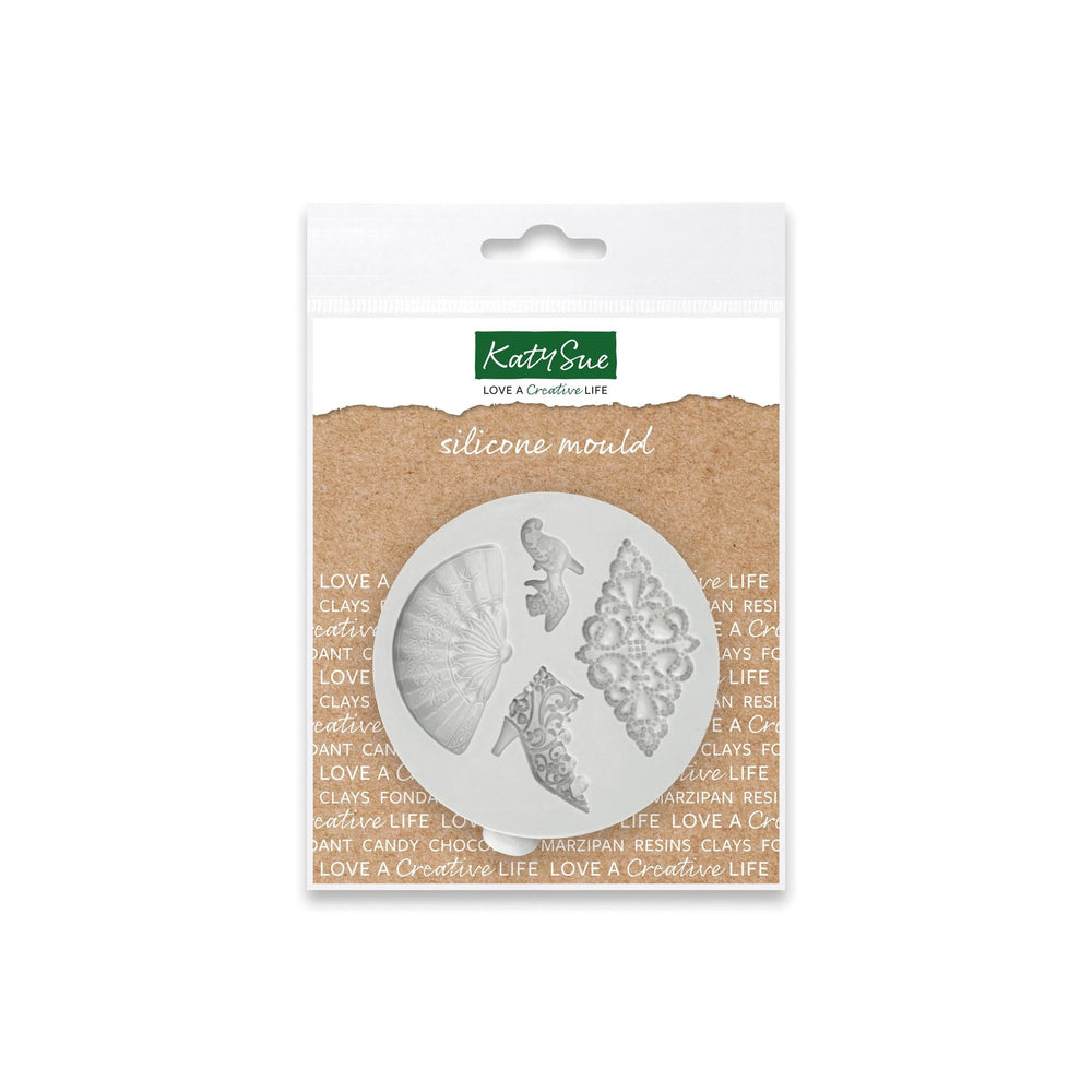 Miniature Vintage Accessories Silicone Mould — Ecstasy Crafts