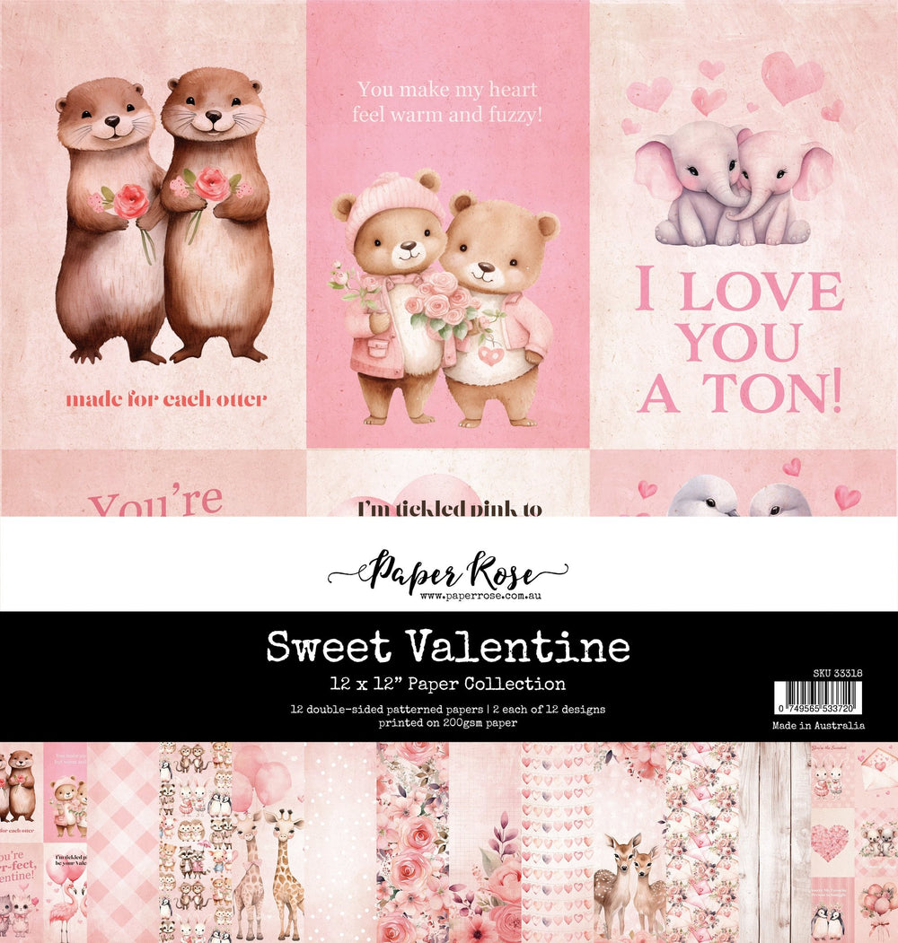 Sweet Valentine 12x12 Paper Collection 33318 — Ecstasy Crafts