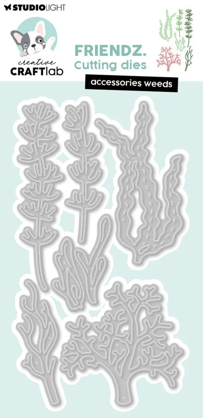 CCL Cutting Die Accessoiries Weeds Friendz 6 Pièces