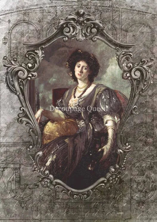 Dainty and the Queen - Lady M A4 Rice Paper - 5 Sheets — Ecstasy Crafts