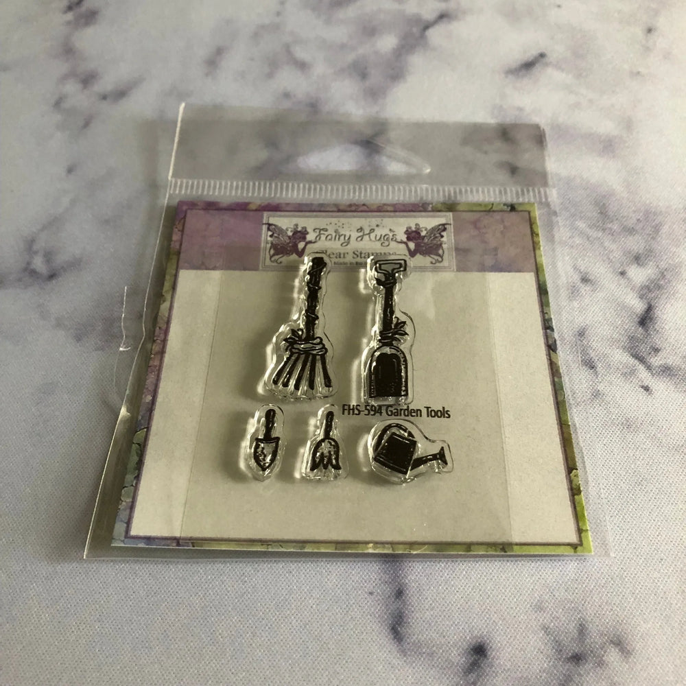 Fairy Hugs Stamps - Garden Tools — Ecstasy Crafts