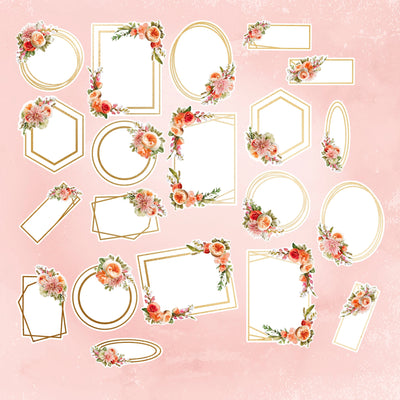 Couture Creations - Elegance Collection - Ephemera - Set 2 - Inc. Foiled Elements (20pc)