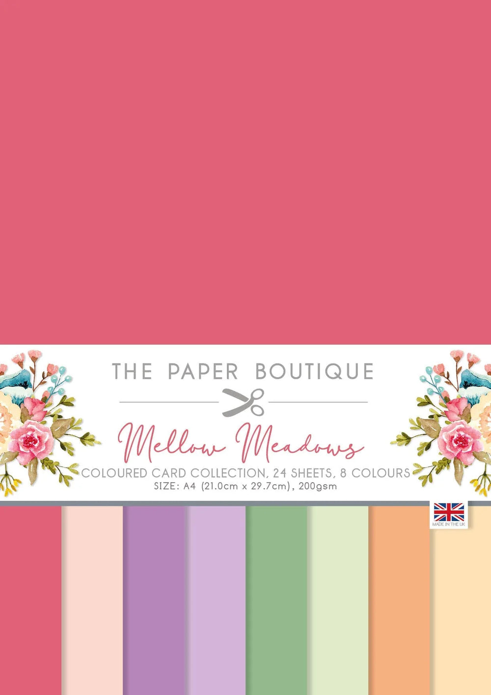The Paper Boutique Mellow Meadows Colour Card Collection — Ecstasy Crafts