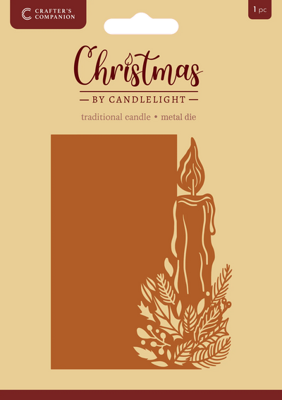Christmas by Candlelight Ensemble de Matrices Métalliques - Bougie Traditionnelle