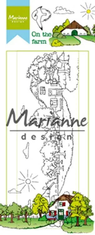 Marianne Design Tampons Clairs Hetty's à la Ferme