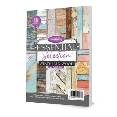 Hunkydory Bloc de papier Sélection Essentielle - Bois Vieilli