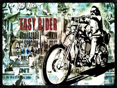 Andy Skinner - Easy Rider Papier de riz A3 - 3 feuilles