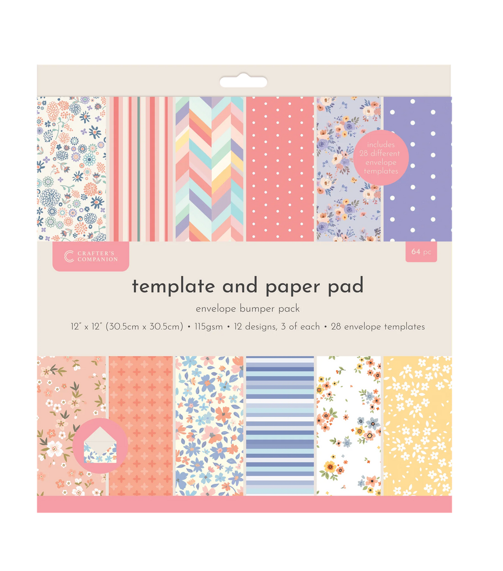 Crafters Companion Template and Paper Envelope Bumper Pack — Ecstasy Crafts