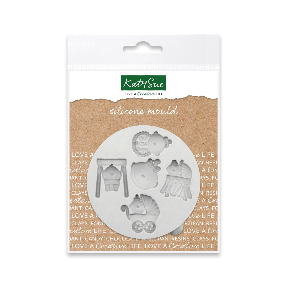 Miniature Baby Girl Silicone Mould — Ecstasy Crafts
