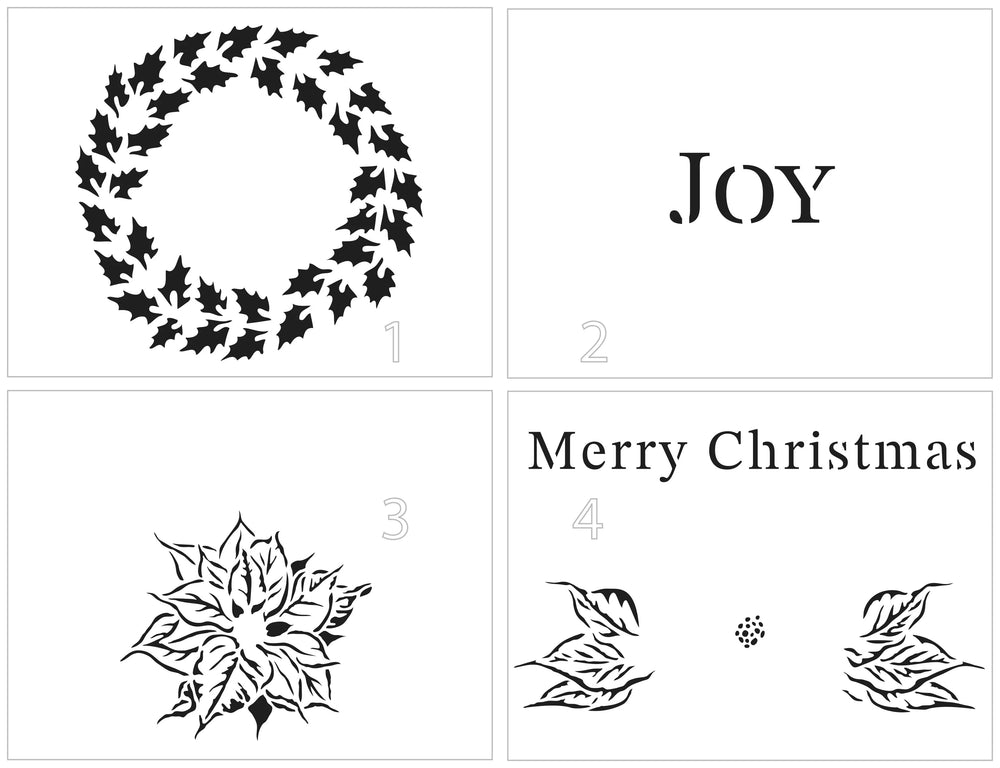 The Crafters Workshop A2 Layered Holly Joy