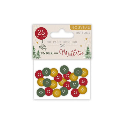Boutons « Sous le gui » de The Paper Boutique