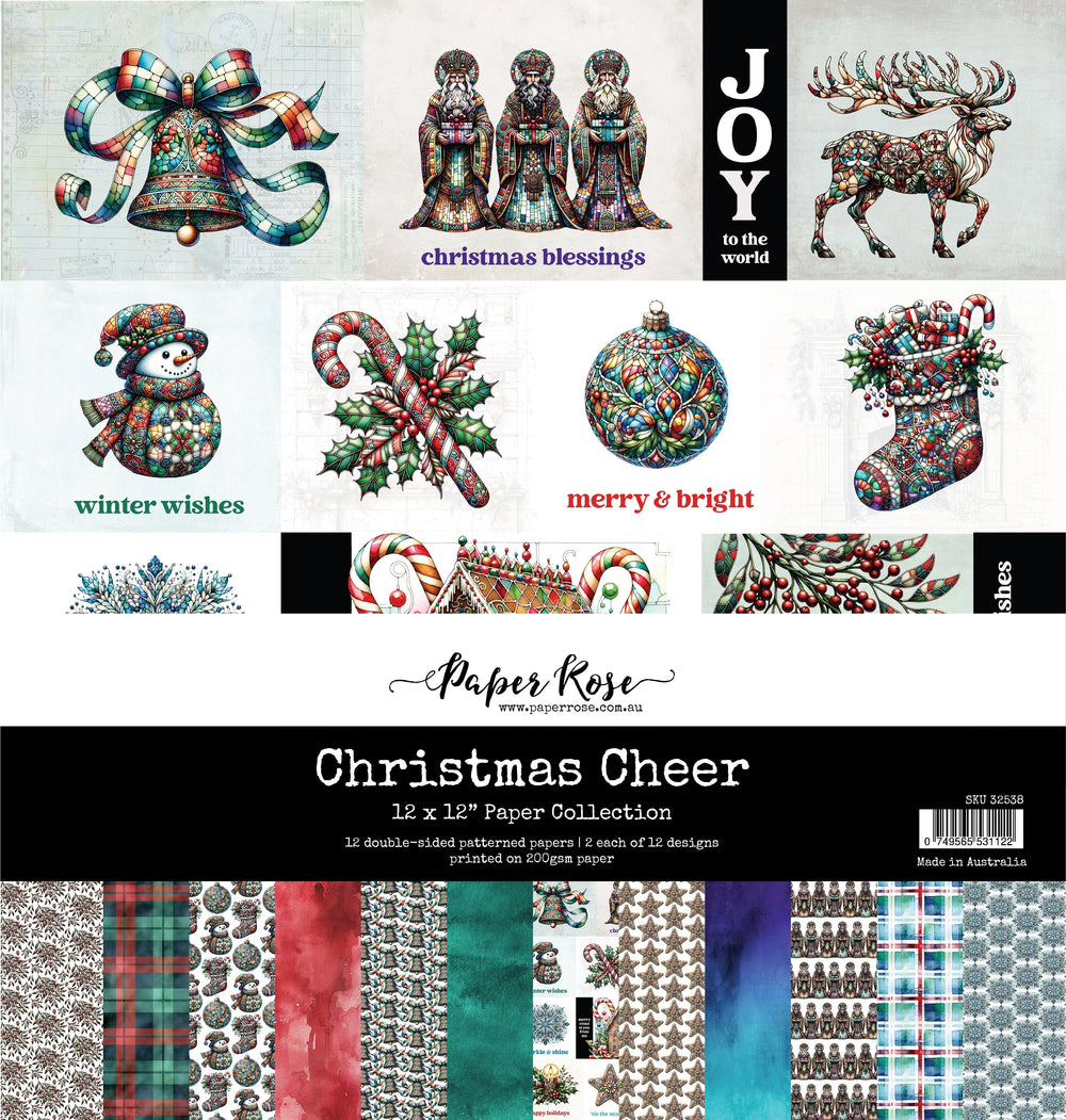 Christmas Cheer 12x12 Paper Collection 32538 — Ecstasy Crafts