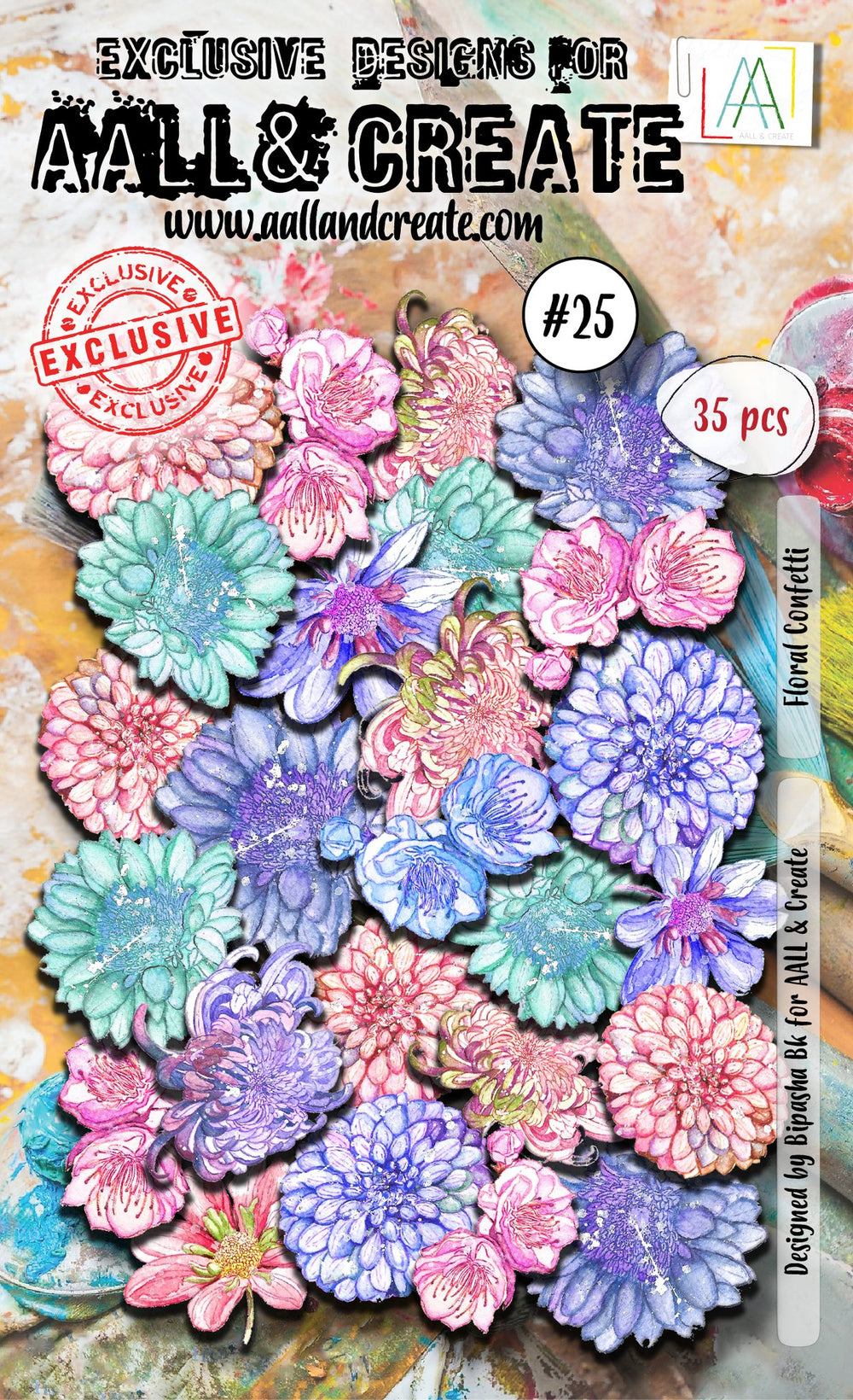 AALL and Create  Ephemera Die-Cuts - 25 - Floral Confetti — Ecstasy Crafts