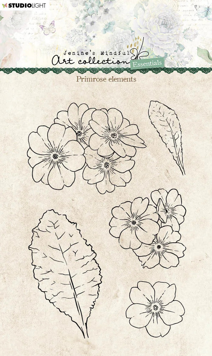 Tampon Clair JMA Primrose Elements Essentials 105x148x4mm 1 PC no.139