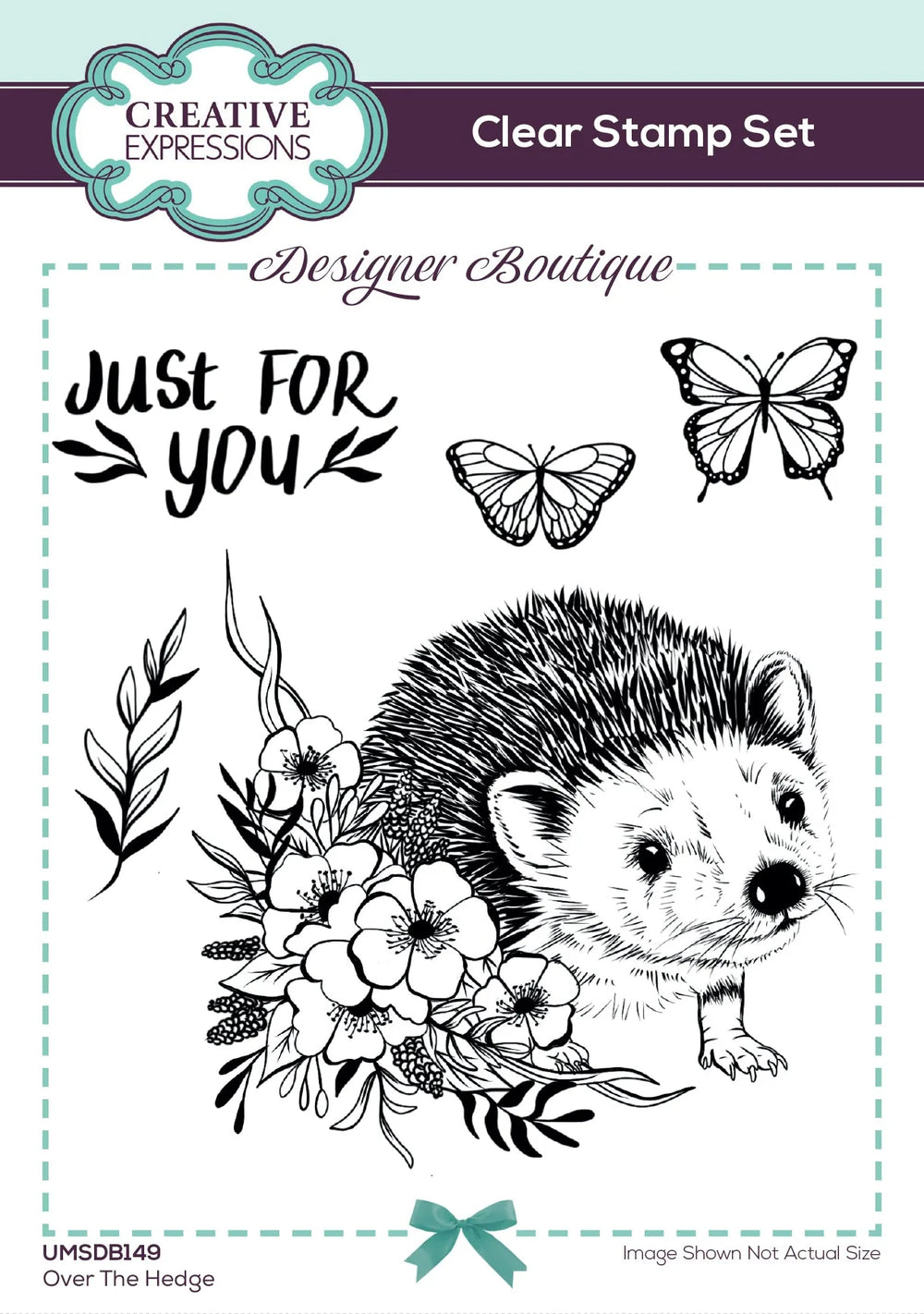Creative Expressions Designer Boutique Over The Hedge 6 in x 4 in Stamp Set — Ecstasy Crafts